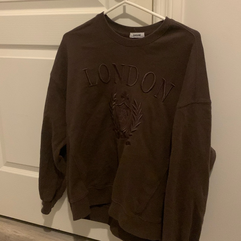 Garage Brown London Crewneck